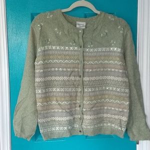 Vintage sz small sweater Monterey Petites